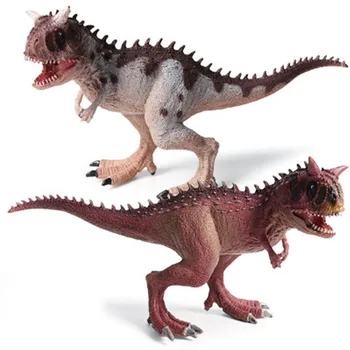 1Pcs Original Carnívoros Carnotaurus Figuras de Acción Salvaje de Dinosaurios Animales Modelo de Pvc de Alta Calidad de la Colección de Chico Juguete