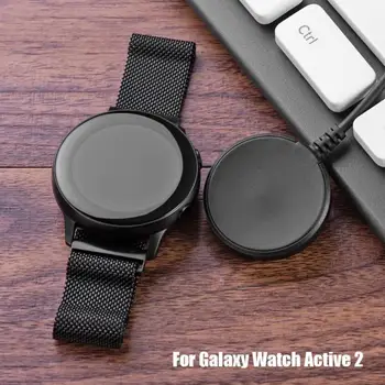 Portátil No-cero de Silicona Cable de Carga USB Cargador Adaptador de Alimentación para Samsung Galaxy Reloj Active 2 de 40 mm, de 44 mm de Dropshipping