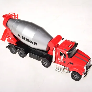 KDW tapa dura Mezclador de Dump Truck Americana de Ingeniería Coche 1:50 Fundido a troquel de la Aleación de Metal de Juguete de Modelo a los Niños de la Colección de Regalos de Juguetes