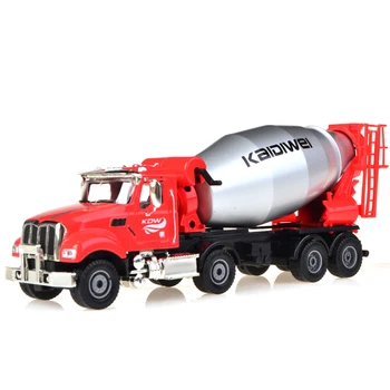 KDW tapa dura Mezclador de Dump Truck Americana de Ingeniería Coche 1:50 Fundido a troquel de la Aleación de Metal de Juguete de Modelo a los Niños de la Colección de Regalos de Juguetes
