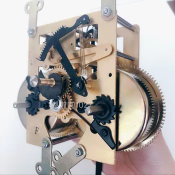 Mecanismo de relojería Mecánico Sinuoso Movimiento del Reloj de Tabla de Accesorios de Reloj de Metal Accesorios De Reloj De Pared Decoración del Hogar EB5PJ