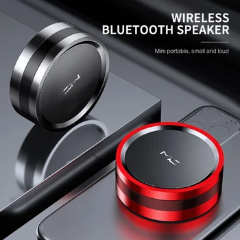 Portátil de Bluetooth del Altavoz al aire libre del Altavoz de Graves de Sonido Estéreo Soporte de Tarjeta TF, Disco de U y Aux de Reproducción
