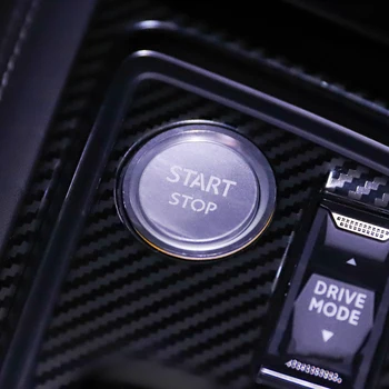 Motor de arranque Botón vuelva a colocar la Cubierta de la Tecla STOP Accessoriy Cambiar la Decoración de la Universal Para Peugeot 508 2019-Presente
