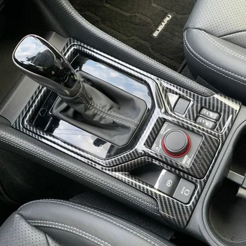 LHD & RHD Interior de Panel de Cambio de Engranaje del Panel de Adornos de Cubierta Para el año 2019 2020 Subaru Forester (SK)