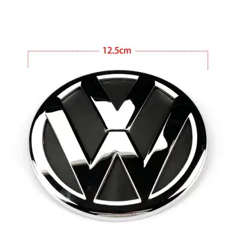 Trasero nuevo Insignia de Inicio de Chrome 125mm Emblema TOUAREG V6 de 3 piezas para VW Sharan 2011-2016 Touareg 2011-7P6 853 630 a