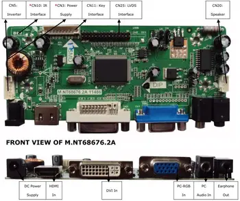 Latumab Nuevo LCD LVDS Controlador Controlador de la tarjeta de kit para LTN154XB-L01 HDMI + DVI + VGA envío Gratis