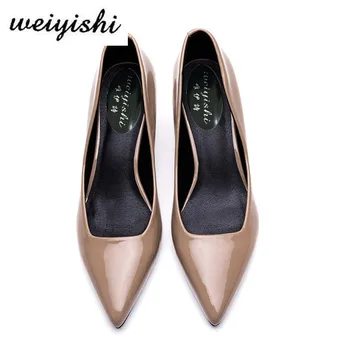 2018 mujeres nuevos zapatos de moda. señora, zapatos, weiyishi marca 025