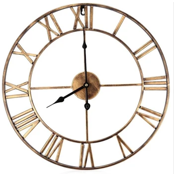 De Pared Reloj De Estilo Europeo De Hierro Reloj Retro Reloj Creativo De La Decoración Del Hogar Reloj De Pared Europeo De Estilo Retro Diseño Independiente Nueva