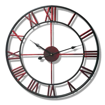 De Pared Reloj De Estilo Europeo De Hierro Reloj Retro Reloj Creativo De La Decoración Del Hogar Reloj De Pared Europeo De Estilo Retro Diseño Independiente Nueva