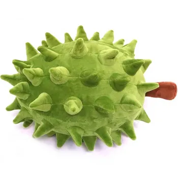 1pcs 23/40 cm de Simulación en 3D de la Fruta Durian la Muñeca de la Felpa de Peluche de Juguete de la Decoración de los Muebles Regalos Para el Amigo O Niños