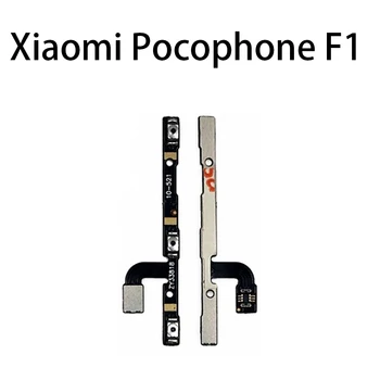 Flex Cable de Cinta de Repuesto para Xiaomi Pocophone F1 Flex de Volumen Interruptor de encendido-apagado de Reemplazo de Xiaomi Pocophone F1 Volumen de la Energía