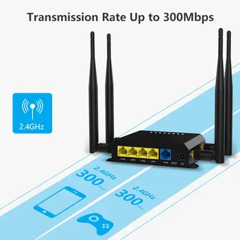 WE826-T2 3G 4G Wifi Router Portátil Hotspot Lte Puertos Wan/Lan De 4 Antenas Externas celular Desbloqueado Cpe Router Con la Tarjeta de Sim