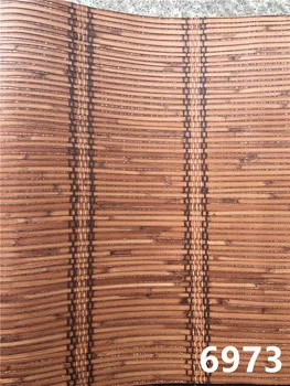 Asia del Sureste de Nuevo Concavidad Imitación Bambú de la prenda Impermeable del Pvc Wallpaper Estudio de Té de Fondo fondo de pantalla en 3d de Papel De Parede
