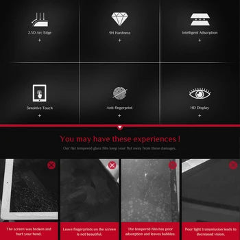 9H Vidrio Templado Para Xiaomi Mi Pad Mipad 4 Mipad4 Plus 8.0 10.1 pulgadas 2018 Tablet Protector de Pantalla de la Película Protectora de Cristal de la Guardia
