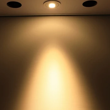 Empotrable LED Downlight 12W Foco de Techo Moderna de la prenda Impermeable de la Luz para el Interior de la Cocina Sala de estar Sala de Ducha