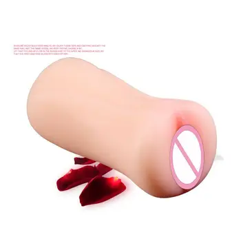 Masturbador masculino Coño Chorro de taza de la masturbación, eróticas Productos para Adultos Sexo oral sexo anal Vagina вагина