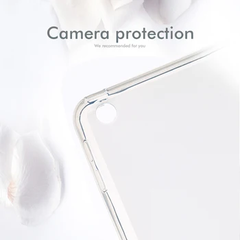 Suave Transparente de TPU Caso Para Lenovo Tab M10 Caso de Silicona Cubierta Posterior de la TB-X605 TB-X605F TB-X605L 10.1