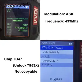 Jingyuqin 5pcs/lot de Coche Smart Tecla del control Remoto ajuste para KIA K4 después de 2016 Año ID47 Chip 433 mhz