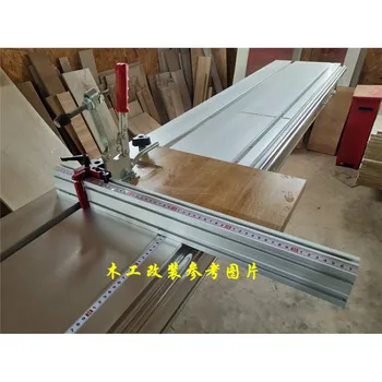 600 mm 75 Tipo de Ranura en T de Aluminio Carpintería de Respaldo de la sierra de Mesa Para madera mesa de trabajo de BRICOLAJE modificación
