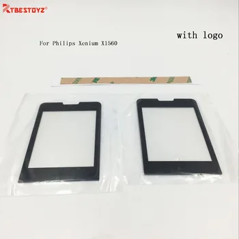 RTOYZ Negro de la Pantalla Para Philips Xenium X1560 lente de Cristal del Panel NO Digitalizador de Pantalla Táctil de Repuesto + seguimiento
