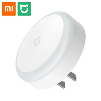 Xiaomi Mijia Plug-in de Luz de la Noche el modo Táctil, Sensor de Luz Cálida LED Lámpara de Noche a Casa Habitación del Bebé Corredor Dormitorio Pasillo de la CA 220V de 0,4 W