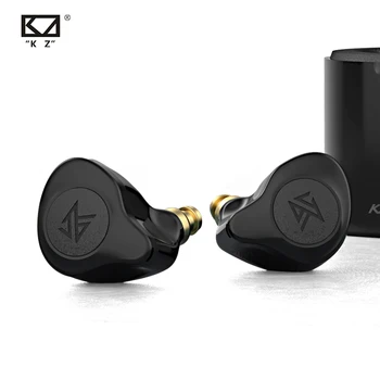 KZ S2 TWS Inalámbrica Bluetooth 5.0 Auriculares de Control Táctil Auriculares Dinámicos Híbridos Conductor de la Unidad de Auricular Stock Completo KZ Z1 ZSX