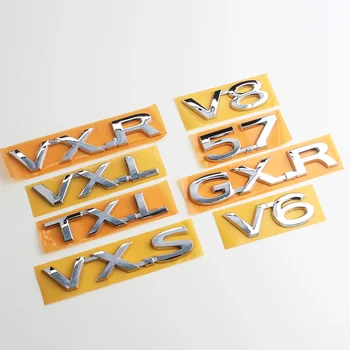1 PCS 3D ABS VXR VXL VXS GXR 5.7 V6 V8 Trasero Emblema de la Calcomanía de la Insignia del Tronco de Coche de Pegatinas para Toyota Land Cruiser LANDFREE Coche Estilo