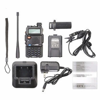 4PCS Baofeng UV-5R Walkie Talkie 136-174&400-520MHz UV5R 5W FM Transceiver UV de Dos vías de Radio