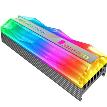 Jonsbo M. 2-2 SSD Disipador de calor NVME NGFF M. 2 2280 Disco Duro de Estado Sólido Radiador del Disipador de Calor Pasivo de la Disipación de Calor de Aluminio de Enfriamiento
