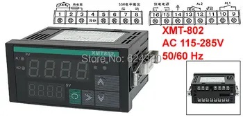 AC 115-285V S P R P R P K N E J T Termopar SSR Relé de PV SV PID Digital Intelectiva Controlador de Temperatura de Control del Medidor XMT-802