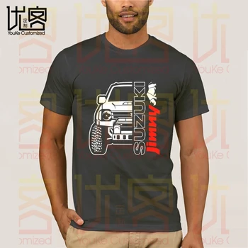 NUEVO Logo de Suzuki Jimny CAMISETA de los Hombres de los Hombres de las mujeres de Verano Algodón Equipo de Camisetas Masculinas más reciente Popular Superior Normal de Camisetas de
