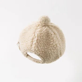 DB11655 dave bella invierno unisex bebé sombrero de la gorra de los niños de albaricoque boutique