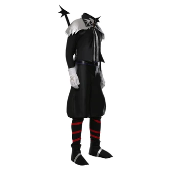 Kingdom Hearts Sora Cosplay De Halloween Traje De Vampiro Adulto Negro Demonio Disfraces De Halloween Trajes De Carnaval