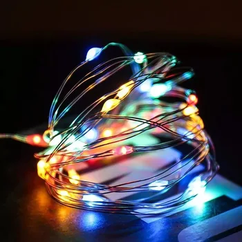 LED Cadena de Luces Inteligentes USB Garland Impermeable 8 Modo de Control Remoto Para Navidad y Año Nuevo Casa Decoración de la Habitación de Adolescente