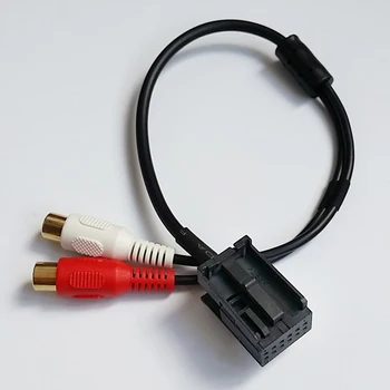 Coche de la Entrada AUXILIAR RCA Adaptador de Cable Para BMW Z4 E85 X3 E83 E39 E60 E61 E63 E64