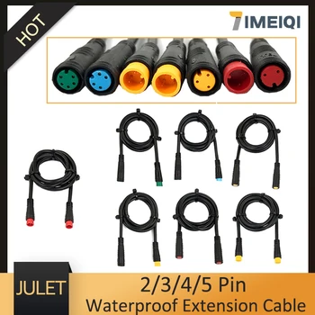 IMEIQI Julet Impermeable Línea de Conversión 2en 3 patillas 4 pines 5Pin Cable de Extensión Cable de Pantalla/Acelerador/E-Freno/Luz/Otras Partes