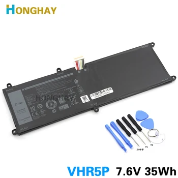 Honghay Nueva VHR5P de batería del ordenador Portátil Para DELL Latitude 11 5175 Tablet batería XRHWG RHF3V 7.6 V 35WH