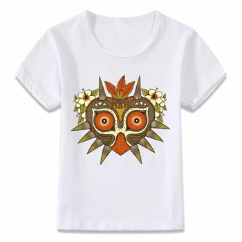 Camiseta niños T Majora Mask del Majoras La Leyenda de Zelda T-shirt Niños y Niñas Niño Camiseta