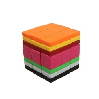 C4U Desigual 3x3x7 Cubo Mágico Puzzle Cubo de Juguetes Educativos Cubo Mágico Velocidad Profesional de los Cubos de los Adultos a los Niños Regalos