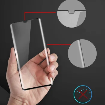 ROFI Vidrio Protector de Pantalla para Huawei Mate 20 Pro 20 X Cobertura Completa de Alta Definición Transparente de Pantalla de Cristal Templado de Cine