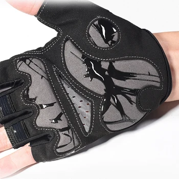 HSSEE oficial auténticos guantes de bicicleta de espesor SBR anti-skid de choque de la amortiguación de guantes de ciclismo desgaste de montar accesorios de deportes ST1024
