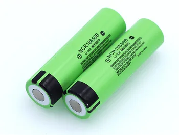 2018 Original Panasonic18650 3400mAh de la batería 3.7 V Li-ion Rechargebale de la batería Protegida Por NCR18650B 18650 batería de 3400