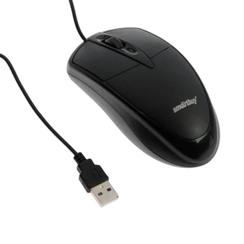 Ratón Smartbuy UNO de 215, conexión, contraluz, óptica, 1500 dpi, USB, negro 5358464