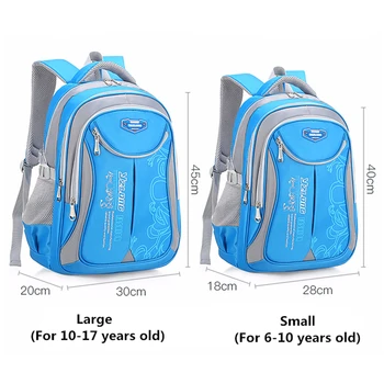 2020 caliente de nuevo a los niños de la escuela de bolsas para los adolescentes, niñas y niños, de gran capacidad de la escuela mochila impermeable bolso de niños mochila mochila