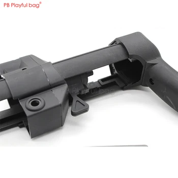 Juguetón bolsa de CS juguete MP5K/MP5 de Nylon culata Telescópica con la Actualización del Material de la varilla Telescópica de Agua de la bala de la pistola de accesorios KD63