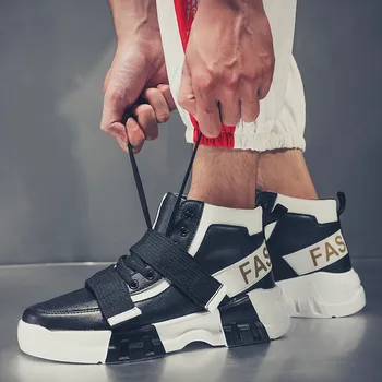 De alta calidad de los hombres de peso ligero entrenamiento deportivo zapatos de cordones transpirable al aire libre casual zapatos Zapatos Hombre zapatos de corrientes de malla