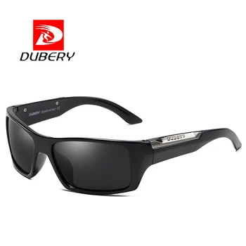 DUBERY Polarizado Gafas de sol de los Hombres de Conducción Tonos Masculinos Retro Gafas de Sol Para los Hombres de Verano Espejo de la Moda de Lujo de la Marca del Diseñador UV400