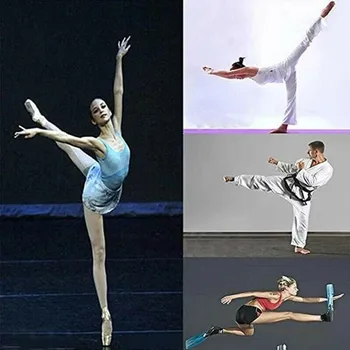 1pc Flexibilidad Estiramiento de la Pierna Camilla Correa de Ballet de la Alegría de la Danza Gimnasia Entrenador de Yoga Flexibilidad de la Pierna a Estirar de la Correa de la Aptitud