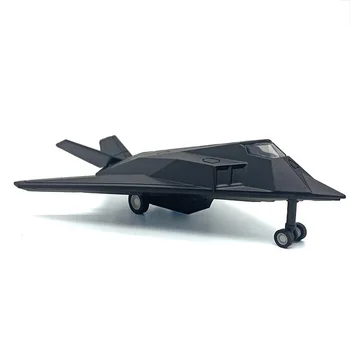 1:100 de la aleación de F117 de la aeronave,de alta simulación modelo de caza,diecast metal modelo de juguete,juguetes educativos para niños de avión,gastos de envío gratis