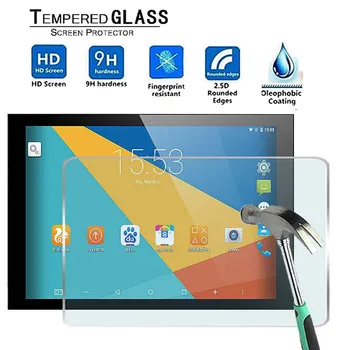 Para la Teclast X10 -Tablet de primera 9H Vidrio Templado Protector de Pantalla de la Película del Protector del Protector de la Cubierta